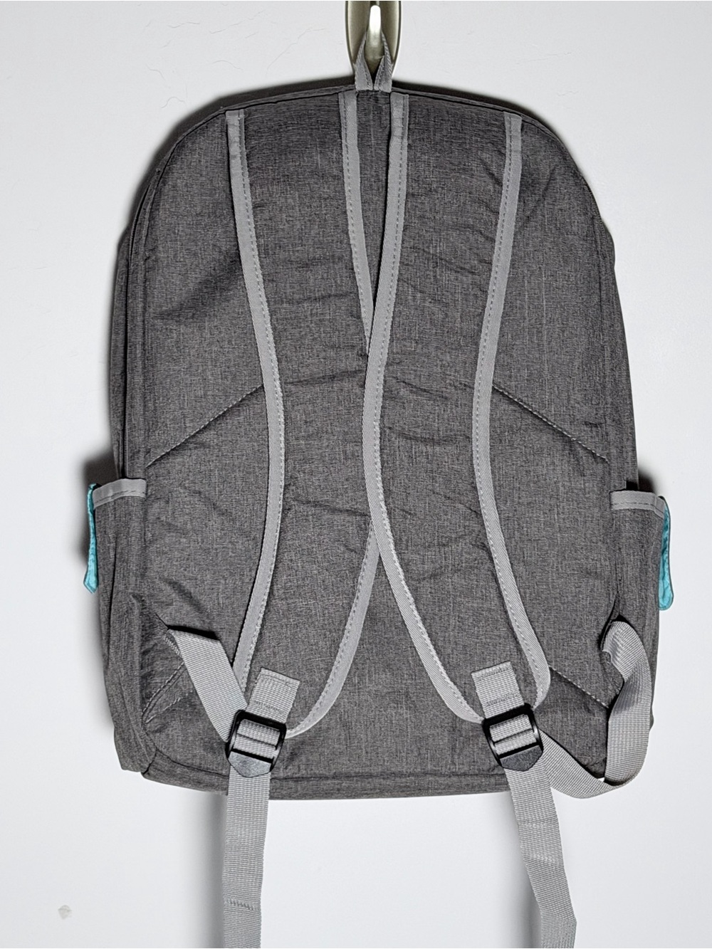 Kingslong 15.6 Laptop Bag - Classed Up Grey & Bright Blue - Picture 11 of 12